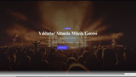 etkinlik için bilet satış landing page'i tasarlıyorum