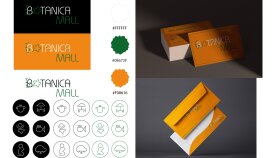 Botanica Mall kurumsal kimlik tasarmı