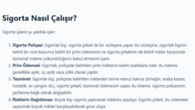 Sigorta Dünyasına Dair Bilgilendirici ve Özgün İçeriklerim