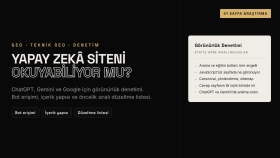 siten için GEO ve teknik SEO denetimi yaparım