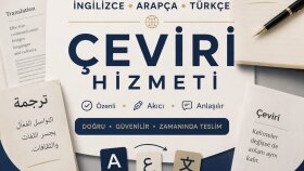 Arapça ve İngilizce metinlerinizi özenle çeviririm
