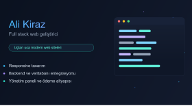 size özel modern web sitesi yaparım