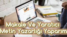 Makale ve Metin Yazarlığı