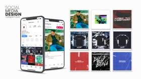 Street wear sosyal medya post