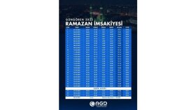 Ramazan İmsakiyesi