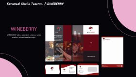WINEBERRY - şarap marka kurumsal kimlik