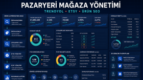 Trendyol ve Etsy Pazaryeri Mağaza Yönetimi