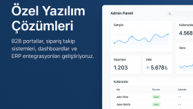 admin panelinizi geliştirebilirim