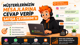 satış artırmaya yönelik ikna edici dönüşler sağlarım