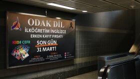 Odak Dil Kursu Billboard Tasarımı