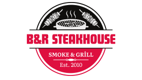 Barbekü ve Steakhouse Lokantası için logo tasarımı çalışması