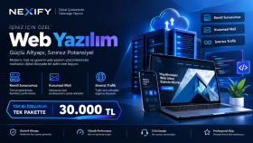işletmenizi güçlü web yazılımımla dijital dünyaya taşırım