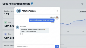 şirketiniz için özel AI chatbot ve asistan geliştiririm