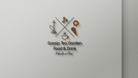 Gossip Tea Garden Logo Tasarım