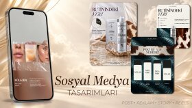 markanıza özel sosyal medya, reklam görselleri tasarlarım
