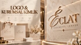 Éclat Aesthetic Center - Kurumsal Kimlik & Logo Tasarımı