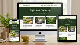 isteğinize özel profesyonel ve modern web sitesi hazırlarım