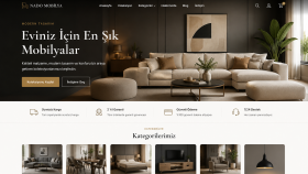 Modern Mobilya E-Ticaret ve Katalog Web Sitesi