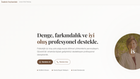 Psikolog Web Sitesi | Güven Veren Kurumsal Tasarım