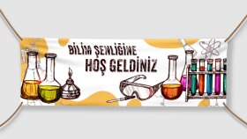 Bilim Fuarı Branda Tasarımı
