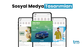 Markalar için yapmış olduğum sosyal medya tasarımları