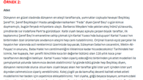 İş örneğim