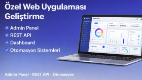 özel web uygulamaları geliştirebilirim