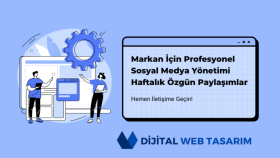 markan İçin profesyonel sosyal medya yönetimini sağlarım