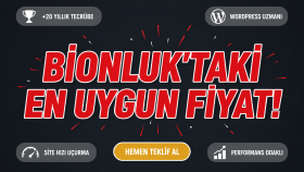 wordpress sitenizi hız olarak çok yükseltirim