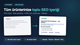 e-ticaret mağazanızın ürünlerine SEO açıklaması yazabilirim
