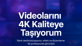 1080p görüntüyü efeckt ler ile 4k yapabilirim