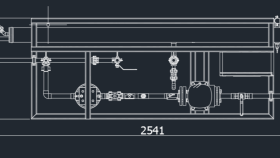 AutoCAD 2D Parça Makine Parçaları Çizim