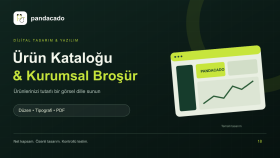 markanıza özel ürün kataloğu ve kurumsal broşür tasarlarım