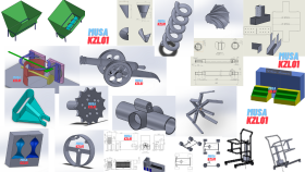 2D ve 3D çizimi ve tasarım ve parça çizimi yapabilirim