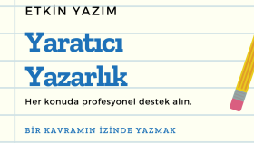 verilen her konuda dilendiği gibi yazabilirim