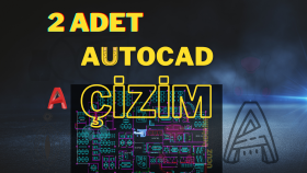 autocad çizim profesyonel şekilde yaparım