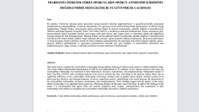 SPORCU-ANTRENÖR İLİŞKİSİNİ İNCELEDİĞİM TEZ