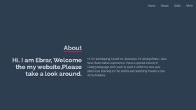 Portfolyo web sitesi