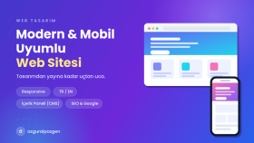 modern kurumsal bir web sitesi tasarlayabilirim