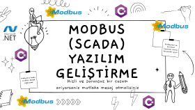 Modbus entegreli uygulama geliştirebilirim