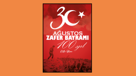 30 Ağustos için yaptığım afiş tasarımı