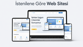 ihtiyacınıza göre özel web sitesi hazırlıyorum