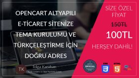Opencart Tema Kurulumu