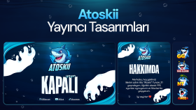 Atoskii Animasyonlu Yayıncı Tasarımları