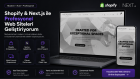Next.js ve Shopify tabanlı web siteleri geliştiririm