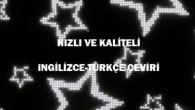 kaliteli ve hızlı İngilizce-Türkçe çeviri yaparım