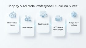 Shopify E-Ticaret Mağaza Kurulum ve Tasarım Hizmeti