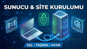 Sunucu Kurulumu, Site Taşıma ve Profesyonel Hosting Ayarları