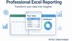 Excel verilerinizi anlamlı raporlara dönüştürürüm