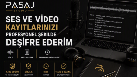 ses video kayıtlarını hatasız deşifre yaparım